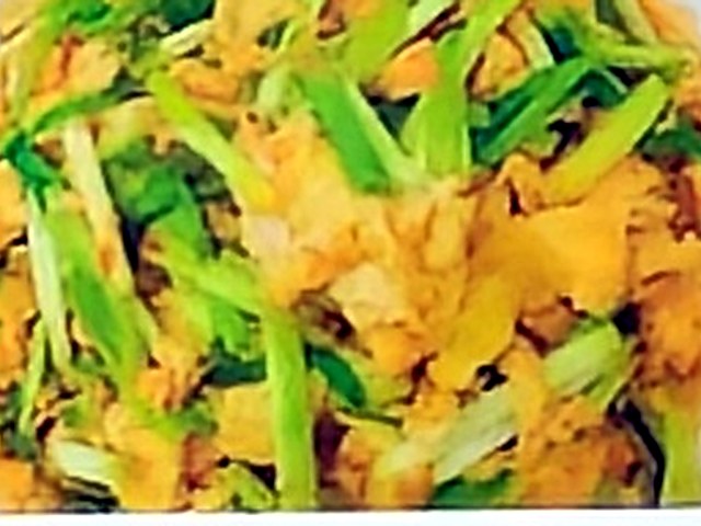 蒜黄鸡蛋